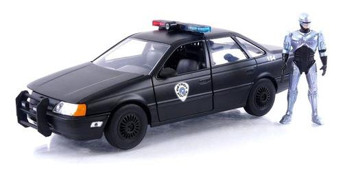 Juguete Robocop 35 Aniversario 1:24 Ocp Ford Taurus - Coche Fundido Original